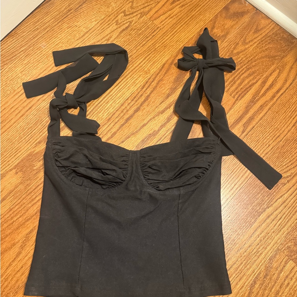 Elegant Black Women's Top